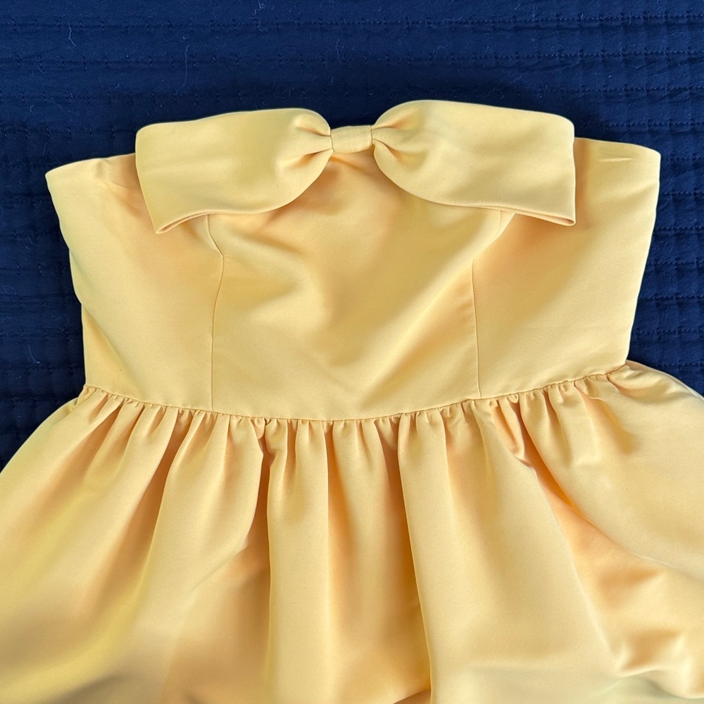 Sachin + Babi Yellow Midi Dress - Picture 4 of 10